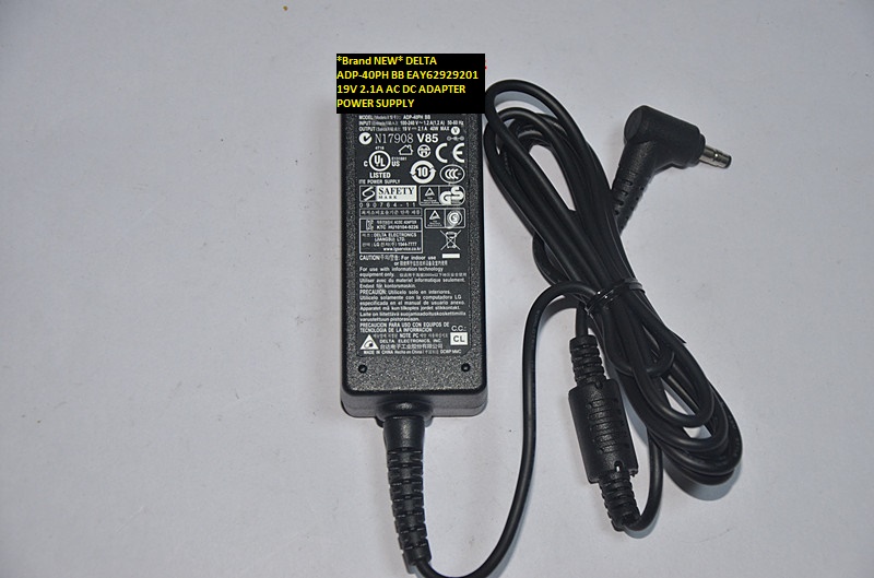 *Brand NEW* DELTA ADP-40PH BB EAY62929201 19V 2.1A AC DC ADAPTER POWER SUPPLY